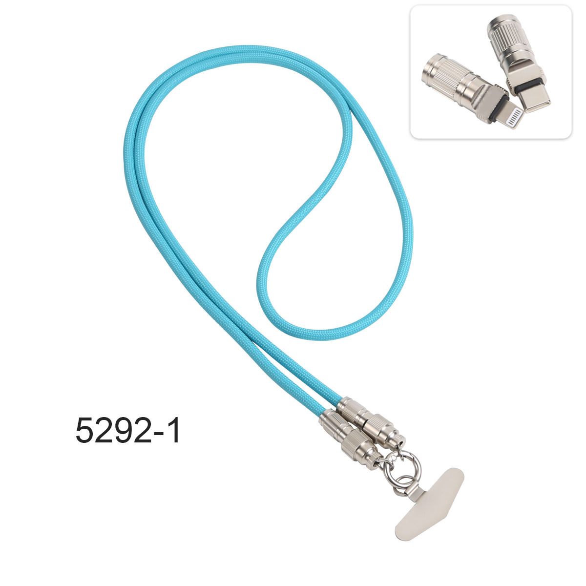 Correa y Cable 2 en 1 · Largo de carga Tipo-C a Lightning | Mayorista de accesorios móviles