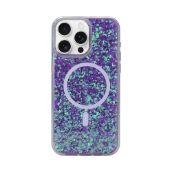 Funda Magnética con Purpurina Degradada: Brilla con Estilo y Funcionalidad para Iphone Serie REF:5377