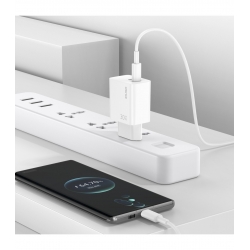 IDUSD ECO D206B Cargador GaN PD30W Dual USB-C + PD USB-C Carga rápida dual