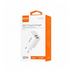 IDUSD Smart Charger 2-USB 2.4A - D40B