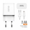 IDUSD Smart Charger 1U 2.4A + USB C - D73B