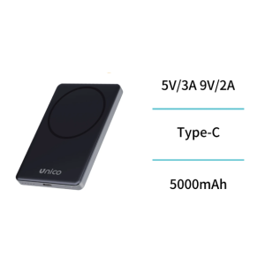 UNICO -PB2237 Power Bank de energía de carga rápida inalámbrica mag...