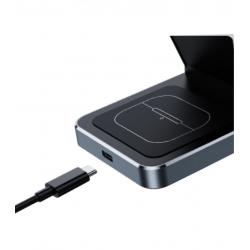 IDUSD- Cargador Inalámbrico ECO Flex 3 IN 1 Wireless Charger 15W-D254A