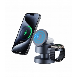 IDUSD- Cargador Inalámbrico ECO One 4 IN 1 Wireless Charger 15W-D256A