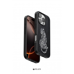 Funda de cuero bordada para iPhone Siries – Diseño exclusivo de per...