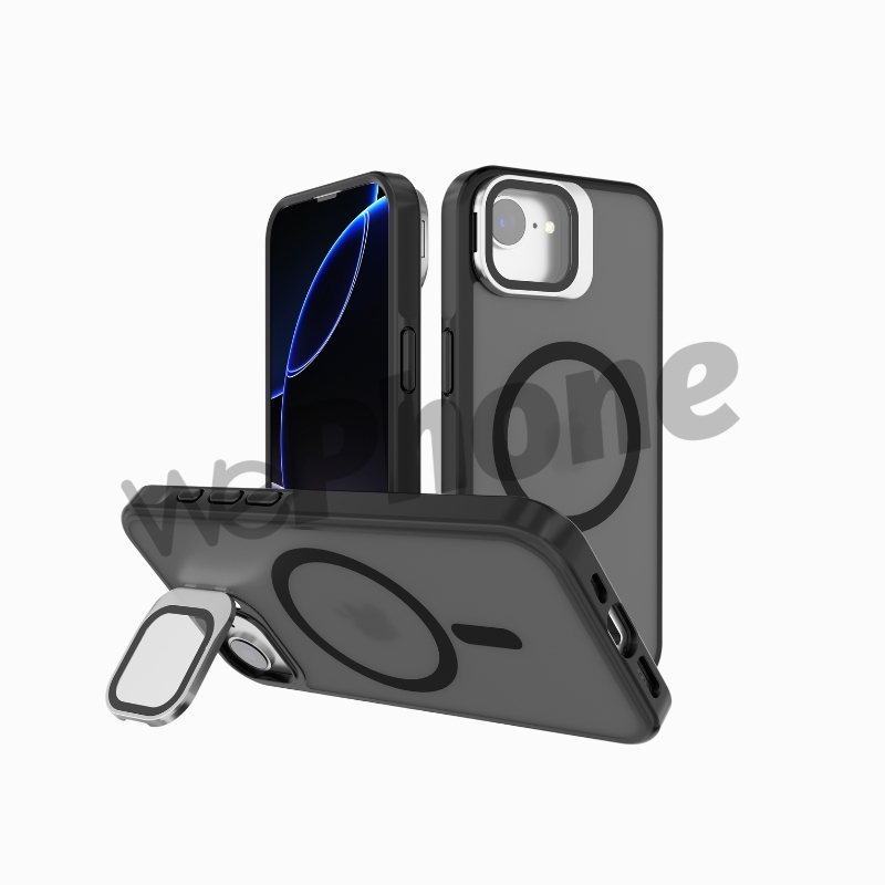 Funda Mate Magnética iPhone 16E con Soporte y MagSafe | Wephone Mayorista