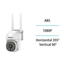 UNICO - CA5043 Cámara de luz dual para exteriores con cabezal esférico