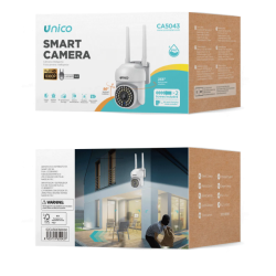 UNICO - CA5043 Cámara de luz dual para exteriores con cabezal esférico