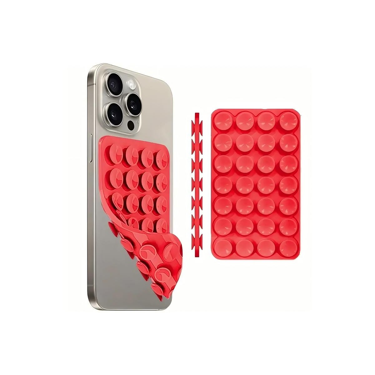 Soporte de ventosa de silicona Doble Cara para teléfono móvil REF:6022