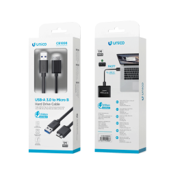 UNICO -CB1898 Cable de datos de disco duro móvil USB3.0