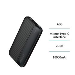 UNICO-PB9899 Power Bank de energía de 10000 mAh