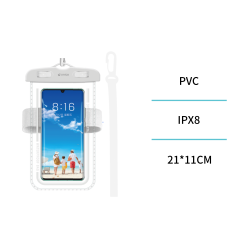UNICO--WJ4175 FUNDA PLAYA Funda impermeable para teléfono móvil con...