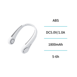 UNICO--FN1849 Ventilador de cuello colgante de silicona CE