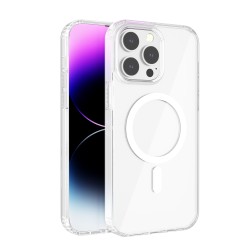 Funda Antigolpes Magsafe Transparente iPhone 14 Pro Max | Wephone Mayorista