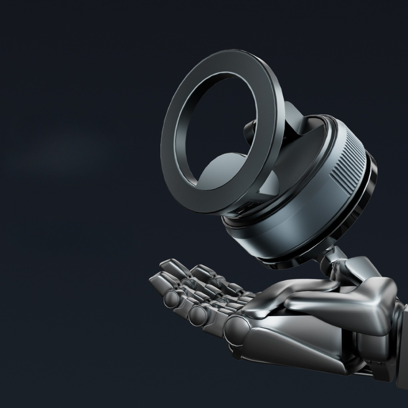 Soporte Magnético de Vacío – Triple Rotación y Ultra Firme