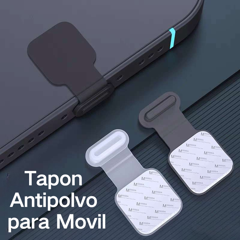 Tapón Antipolvo para teléfono - Cubierta del Puerto de Carga