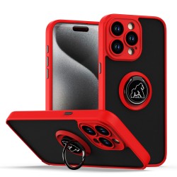 IPHONE 15 Pro Max CARCASA MATE DE ANILLO