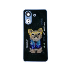Funda para móvil bordada con diseño de animales para REDMI 13C REF:...