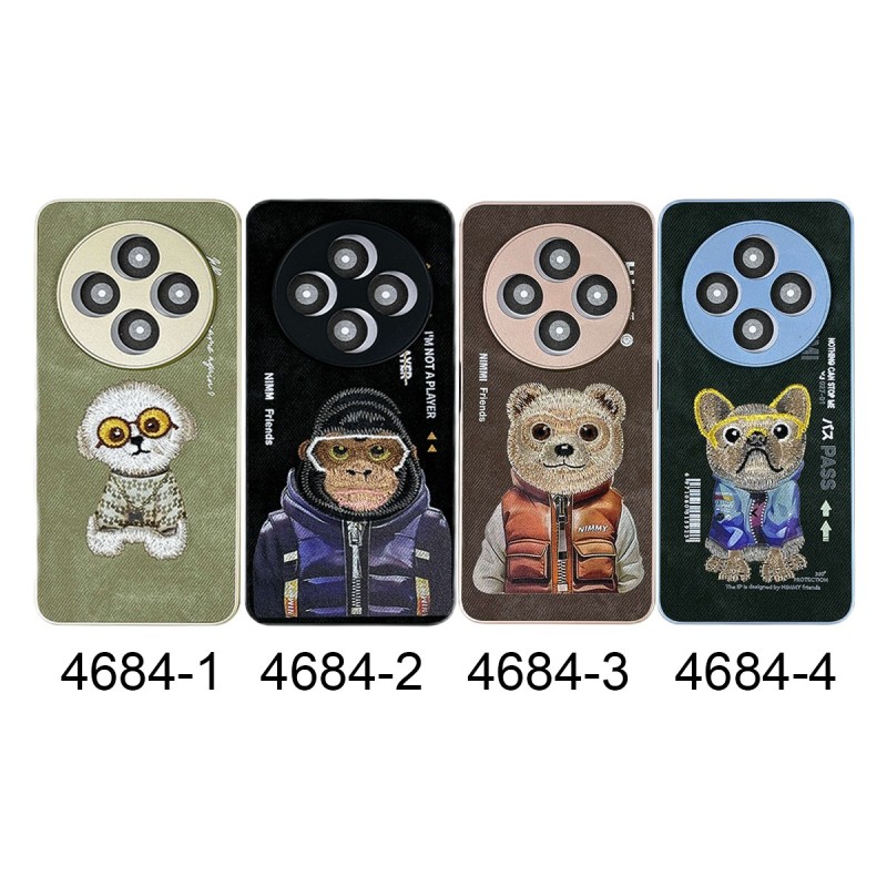 Funda para móvil bordada con diseño de animales para REDMI 14C REF:...