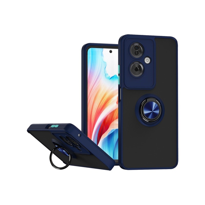 Funda Mate de Anillo Oppo A79 5G 360°| Wephone Mayorista