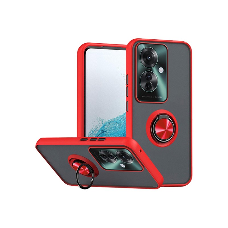Funda Mate de Anillo Oppo Reno 11F 360°| Wephone Mayorista