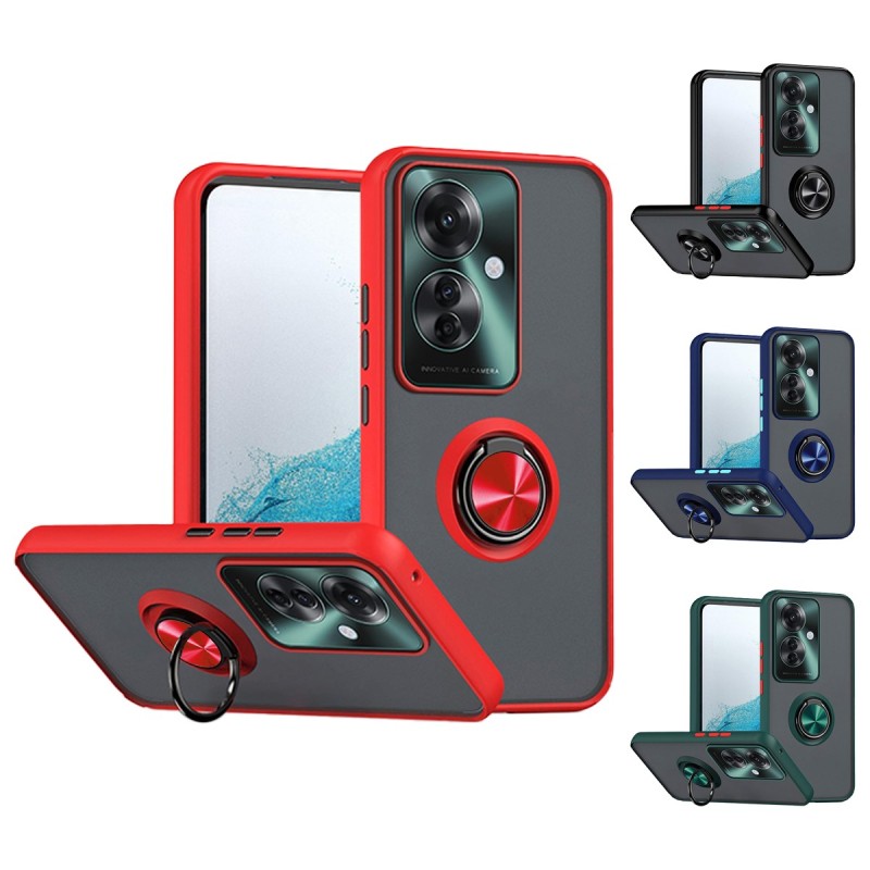 Funda Mate de Anillo Oppo Reno 11F 360°| Wephone Mayorista