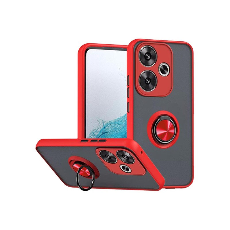 Funda Mate de Anillo Poco F6 360°| Wephone Mayorista