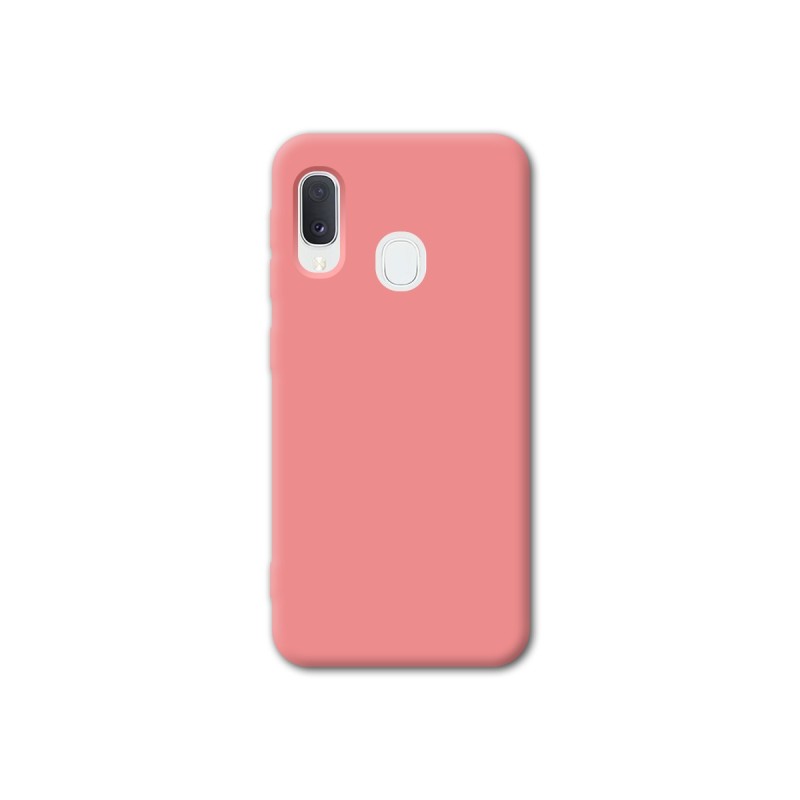 Funda Tipo Original Samsung A20E de goma suave | Wephone Mayorista