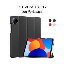 Funda Smart Cover Con Protalápiz Para Redmi TAB pad SE 8.7"
