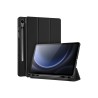 Funda Smart cover color con Portalápiz para Samsung Tab S9 Plus