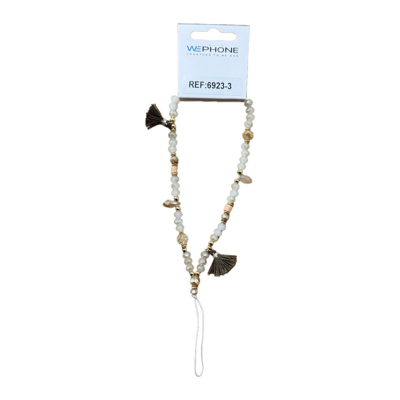 Cuerda para Móvil con Cuentas Hecha a Mano | Accesorio con Estilo y...