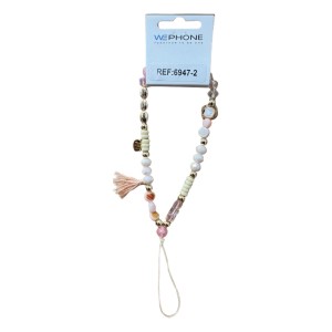 Cuerda para Móvil con Cuentas Hecha a Mano | Accesorio con Estilo y...