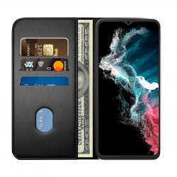 Funda de libro sin ventana con imán fuerte para tarjetas para SAMSU...