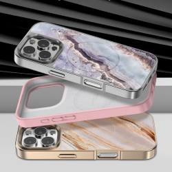 Funda de Móvil Magnética con Diseño de Mármol – Estilo y Protección...
