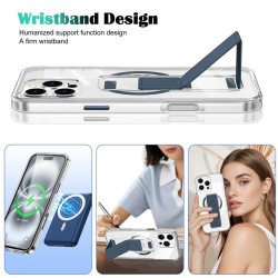 Funda Transparente con Imanes y Soporte para IPHONE Series Diseño d...