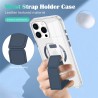 Funda Transparente con Imanes y Soporte para IPHONE Series Diseño d...