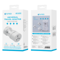 UNICO-- AD1690 Adaptador multifunción universal de viaje El enchufe...