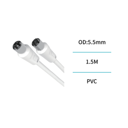 UNICO - CB9689 Cable de TV de 1,5 m