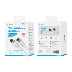 UNICO - CB9691 Cable de TV de 5 m