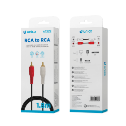 UNICO --AD1873 cable de audio rca