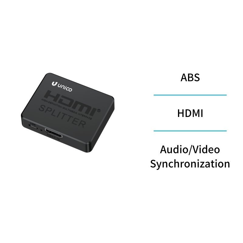 UNICO --AD2639 Divisor HDMI uno a dos