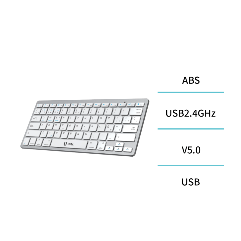 UNICO--KB2113 Teclado portátil de alta gama con modo dual, versión ... UNICO--KB2113 Teclado portátil de alta gama con modo dual, versión ...