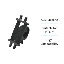 UNICO--BR6421 Soporte universal de silicona para bicicletas y motos