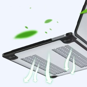 Funda Protectora Ultrafina para MacBook｜TPU+PC｜Diseño Antideslizant...