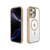 iPhone Series Funda Transparente con Marco Metálico y MagSafe – Pro...