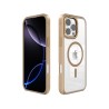 iPhone Series Funda Transparente con Marco Metálico y MagSafe – Pro...