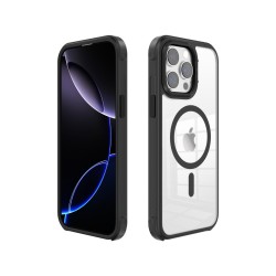 iPhone Series Funda Transparente con Marco Metálico y MagSafe – Pro...