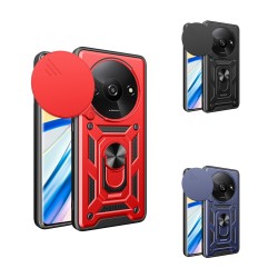 FUNDA ARMADURA CON TAPA DESLIZANTE para Redmi A3