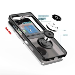 Funda Mate con Anillo Giratorio 360° y Soporte Magnético – Antigolp...