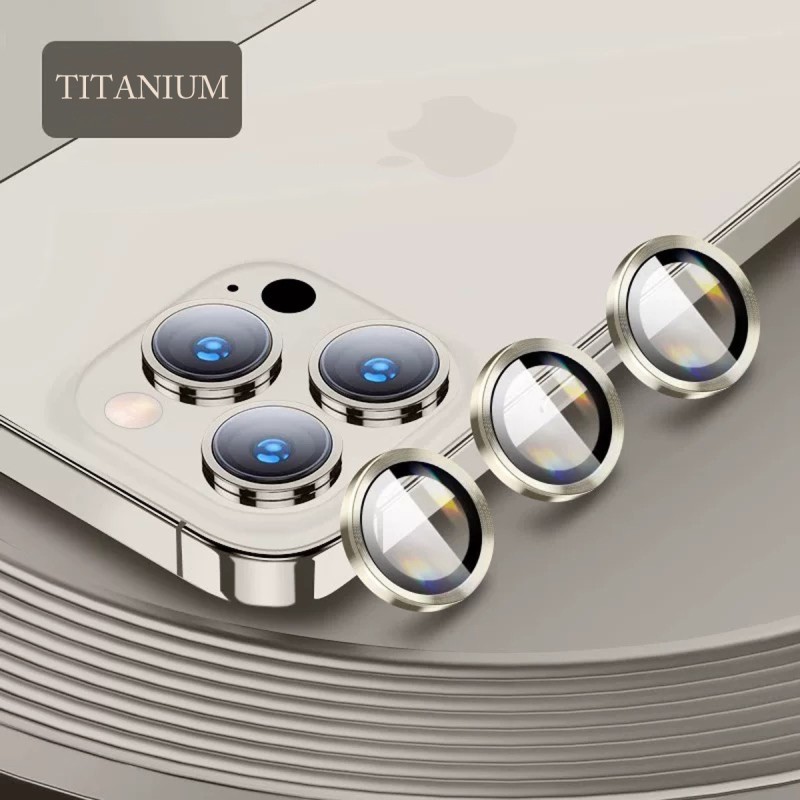 Protector de lente individual para iPhone 15 Pro / 15 Pro Max – REF...